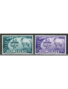 SOMALIA AFIS 1950 Pictorial series, express 2v MNH**