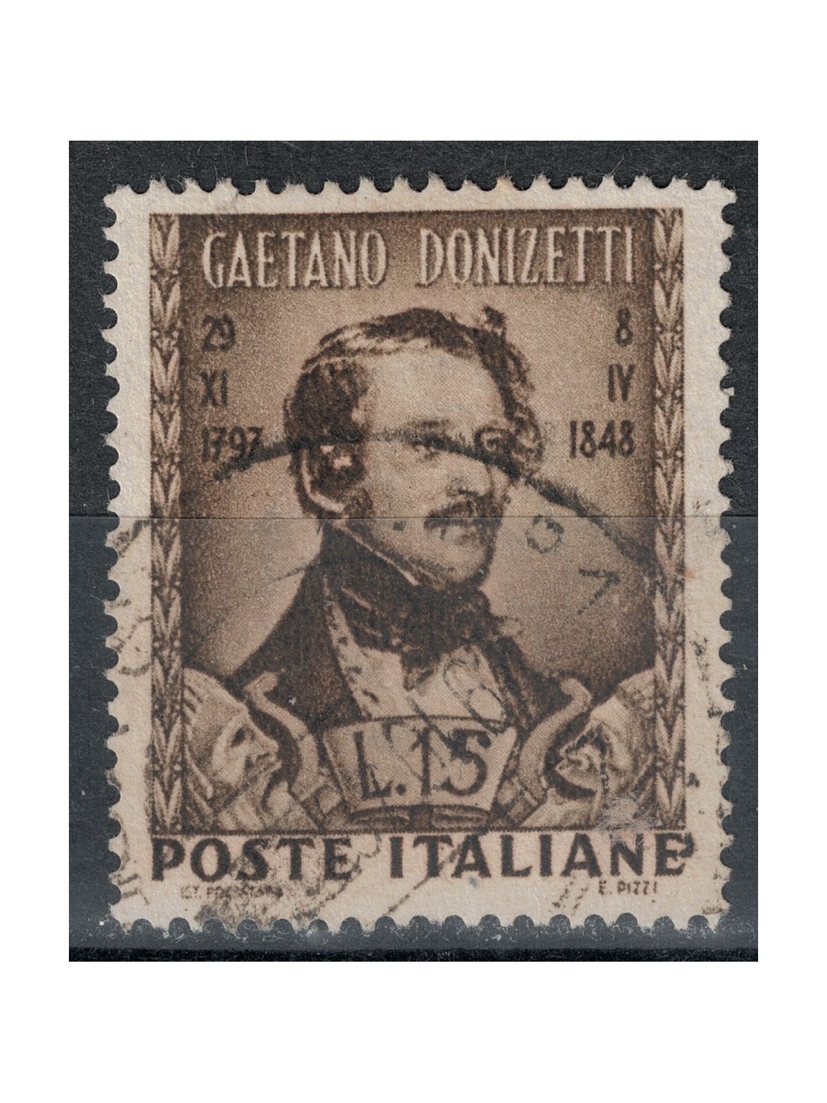 ITALY 1948 Gaetano Donizetti used