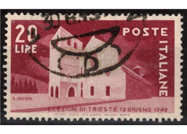 ITALY 1949 Trieste Elections used