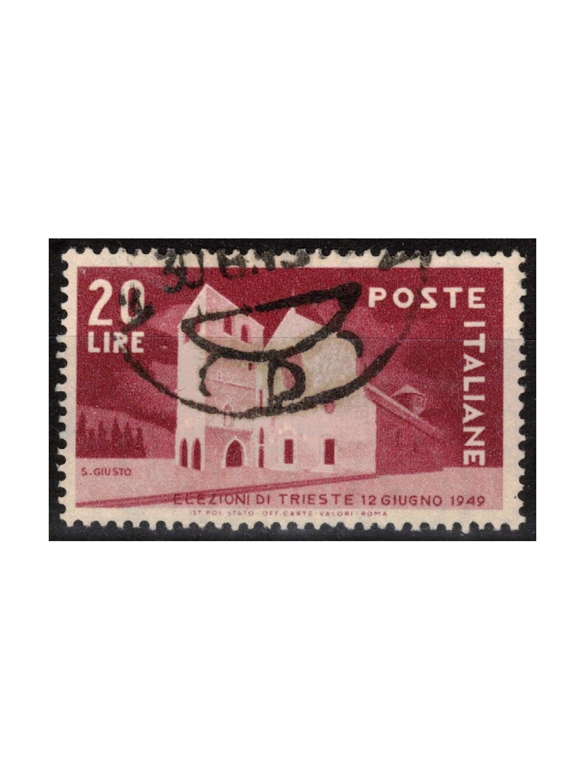 ITALY 1949 Trieste Elections used