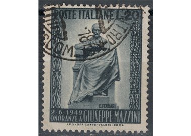 ITALIA 1949 Giuseppe Mazzini us