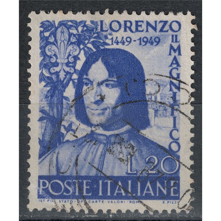 ITALIA 1949 Lorenzo il Magnifico us