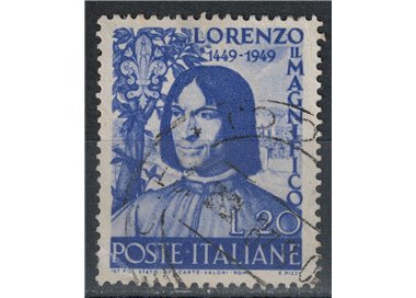 ITALY 1949 Lorenzo the Magnificent us