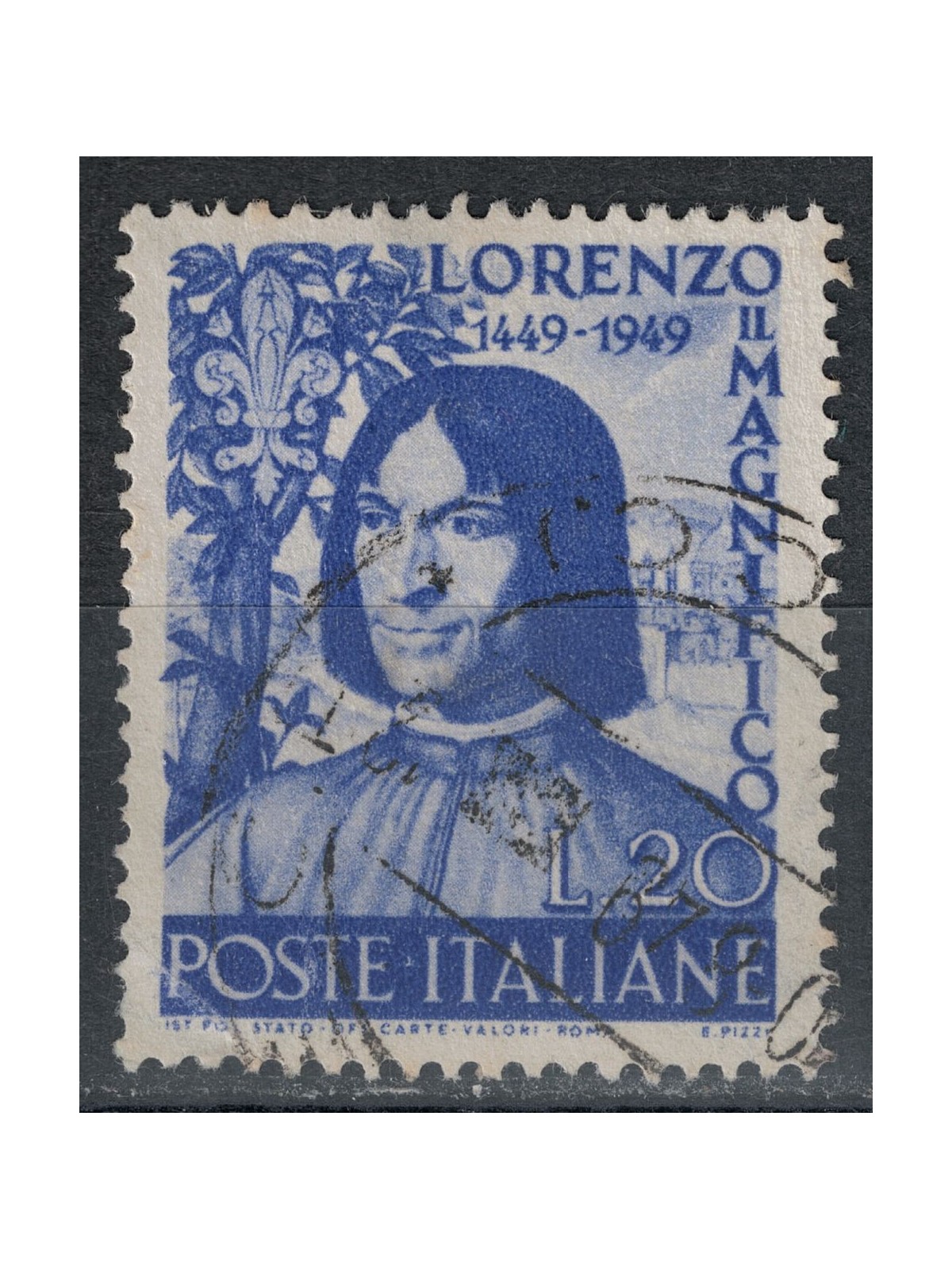 ITALY 1949 Lorenzo the Magnificent us