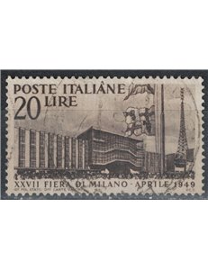 ITALY 1949 Milan Fair us
