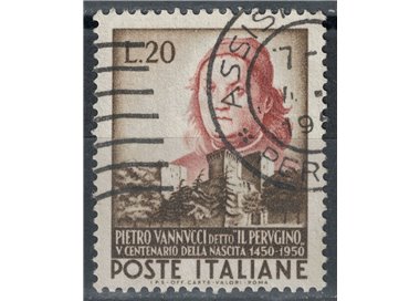 ITALIA 1951 Pietro Vannucci (Il Perugino) us