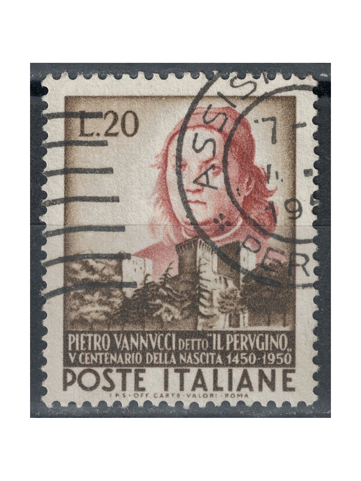 ITALIA 1951 Pietro Vannucci (Il Perugino) us
