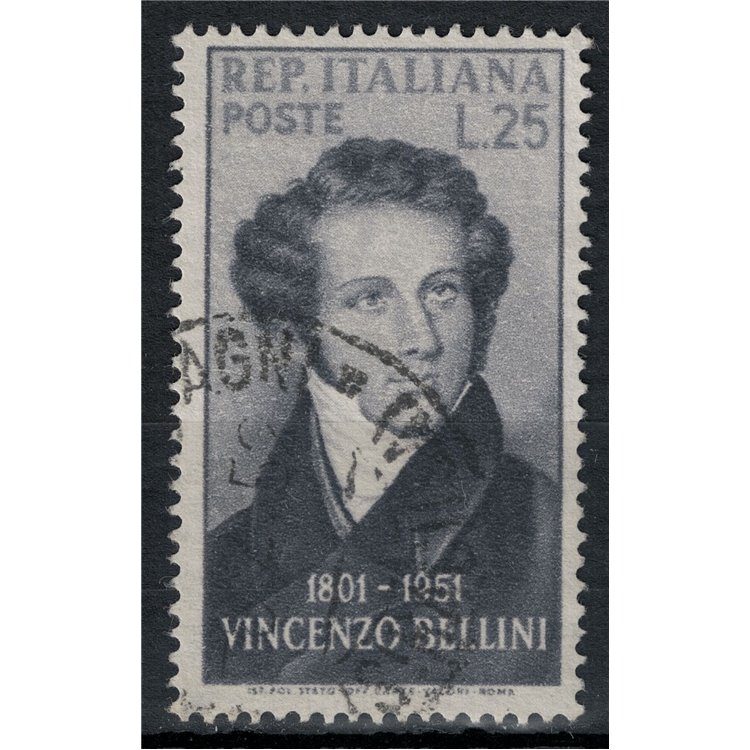 ITALY 1952 Vincenzo Bellini used