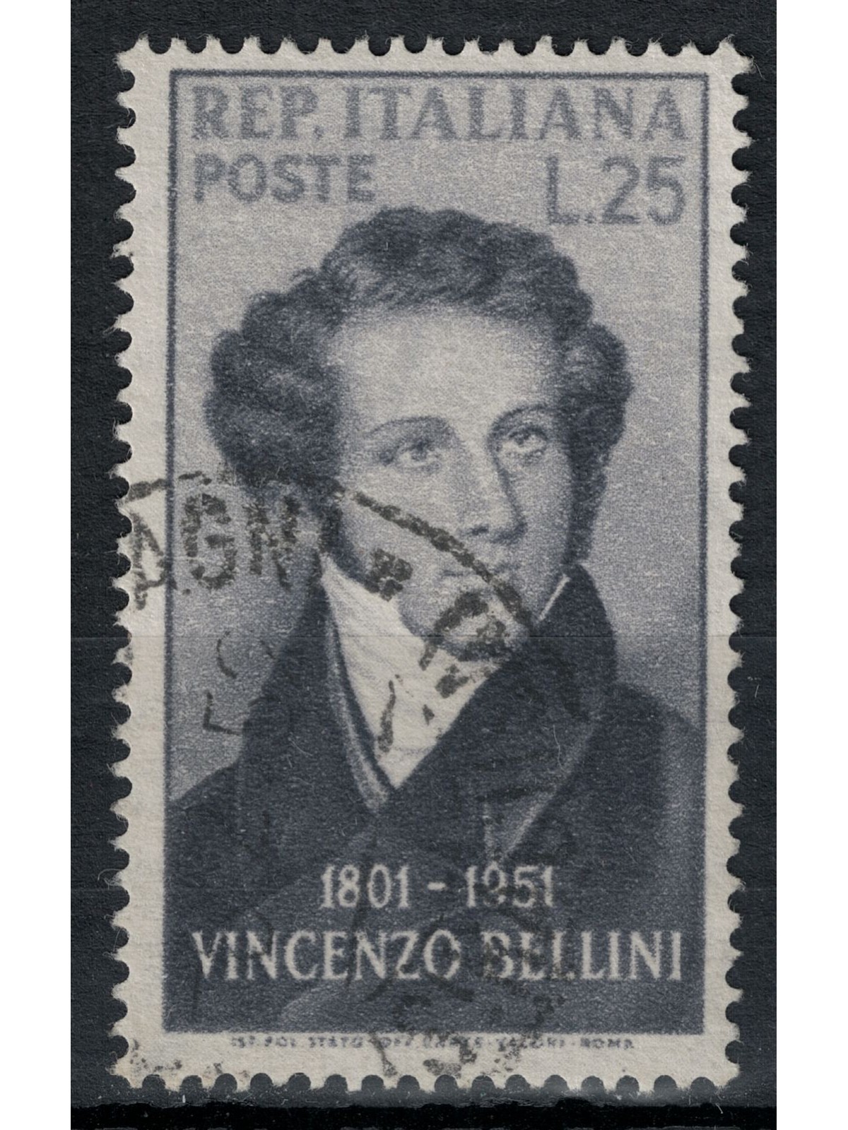 ITALY 1952 Vincenzo Bellini used