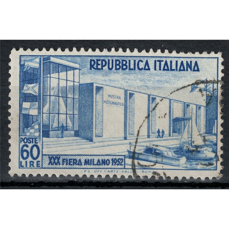 ITALY 1952 Milan Fair used