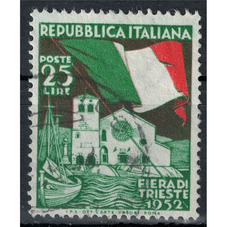 ITALIA 1952 Fiera di Trieste us