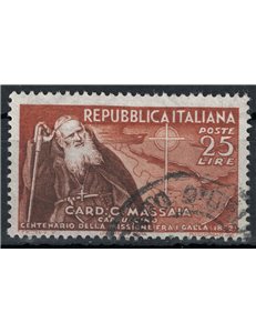 ITALY 1952 Cardinal Guglielmo Massaia us