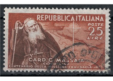 ITALIA 1952 Cardinale Guglielmo Massaia us