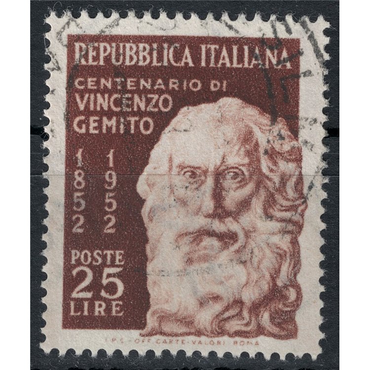 ITALY 1952 Vincenzo Gemito us