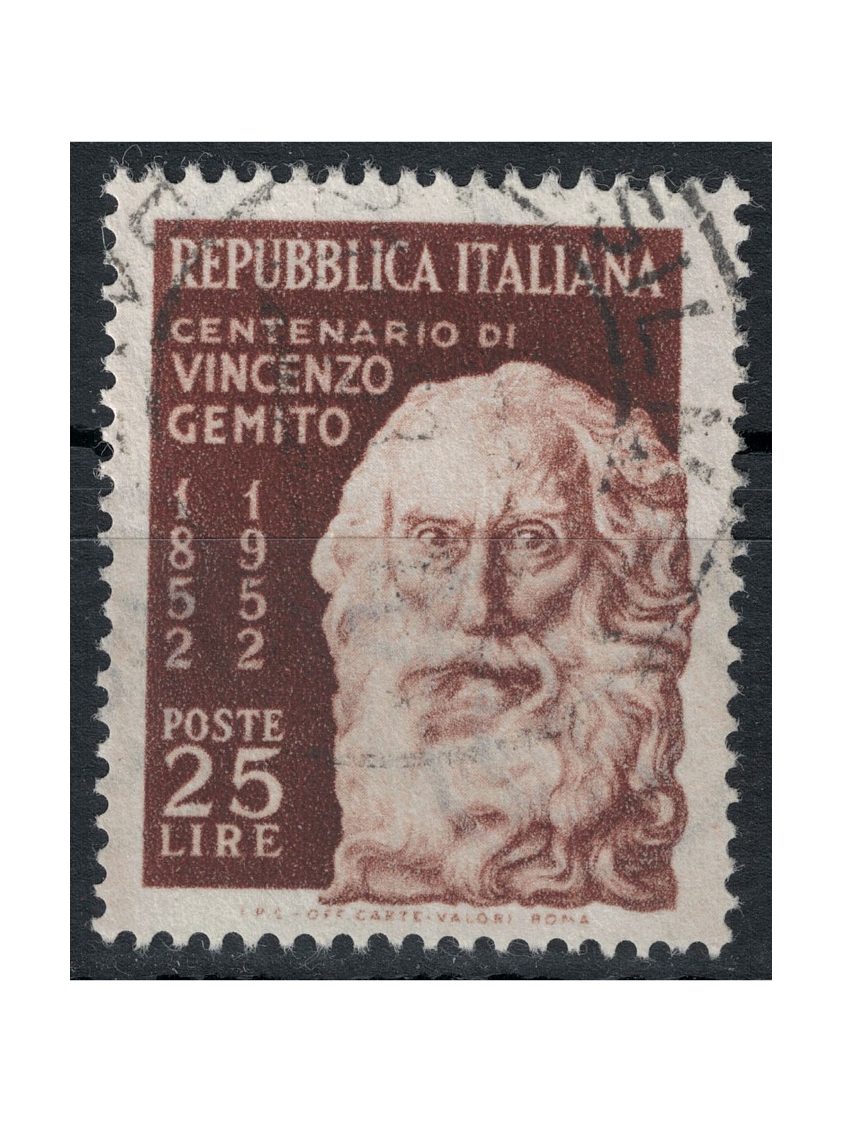 ITALY 1952 Vincenzo Gemito us