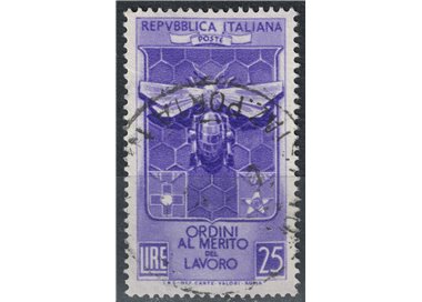 ITALY 1953 Order of Merit for Labour used
