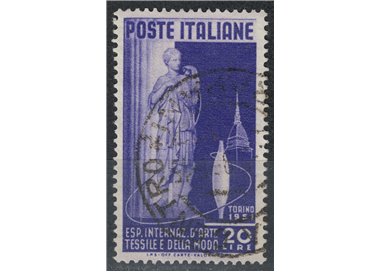 ITALY 1951 Textile Art used