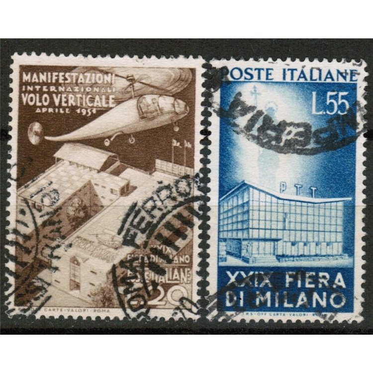 ITALIA 1951 Fiera di Milano 2v us