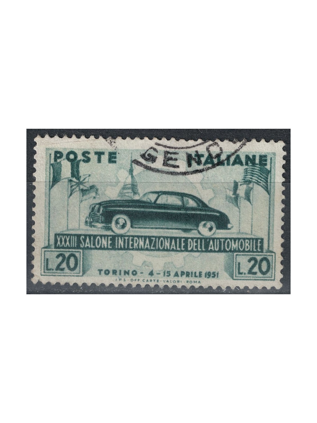 ITALY 1951 Motor Show used