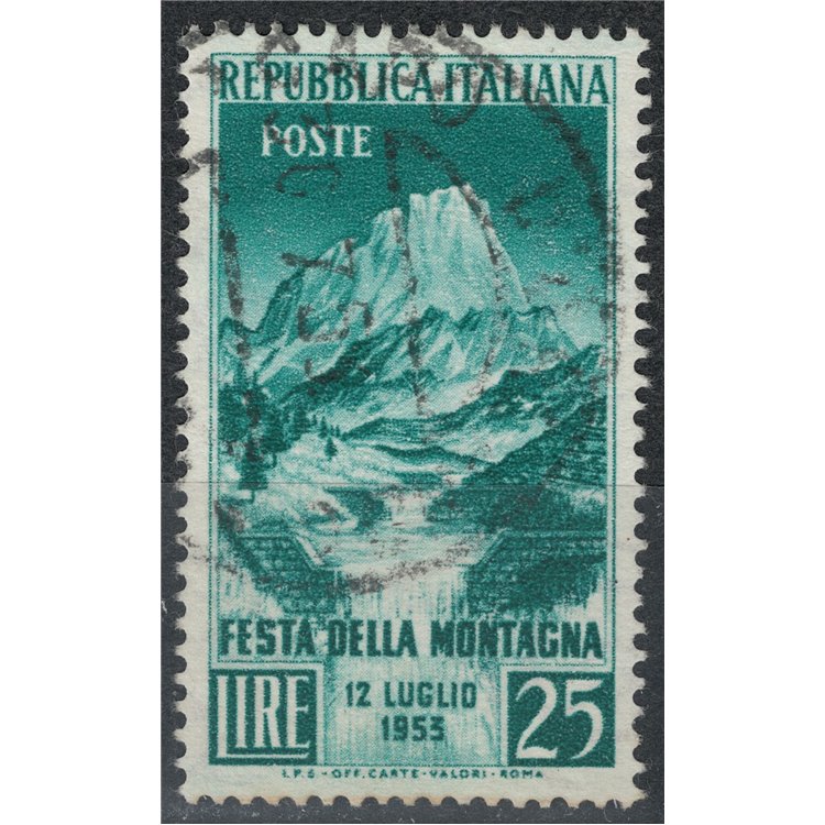 ITALY 1953 Mountain Festival used