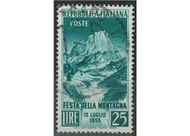 ITALY 1953 Mountain Festival used