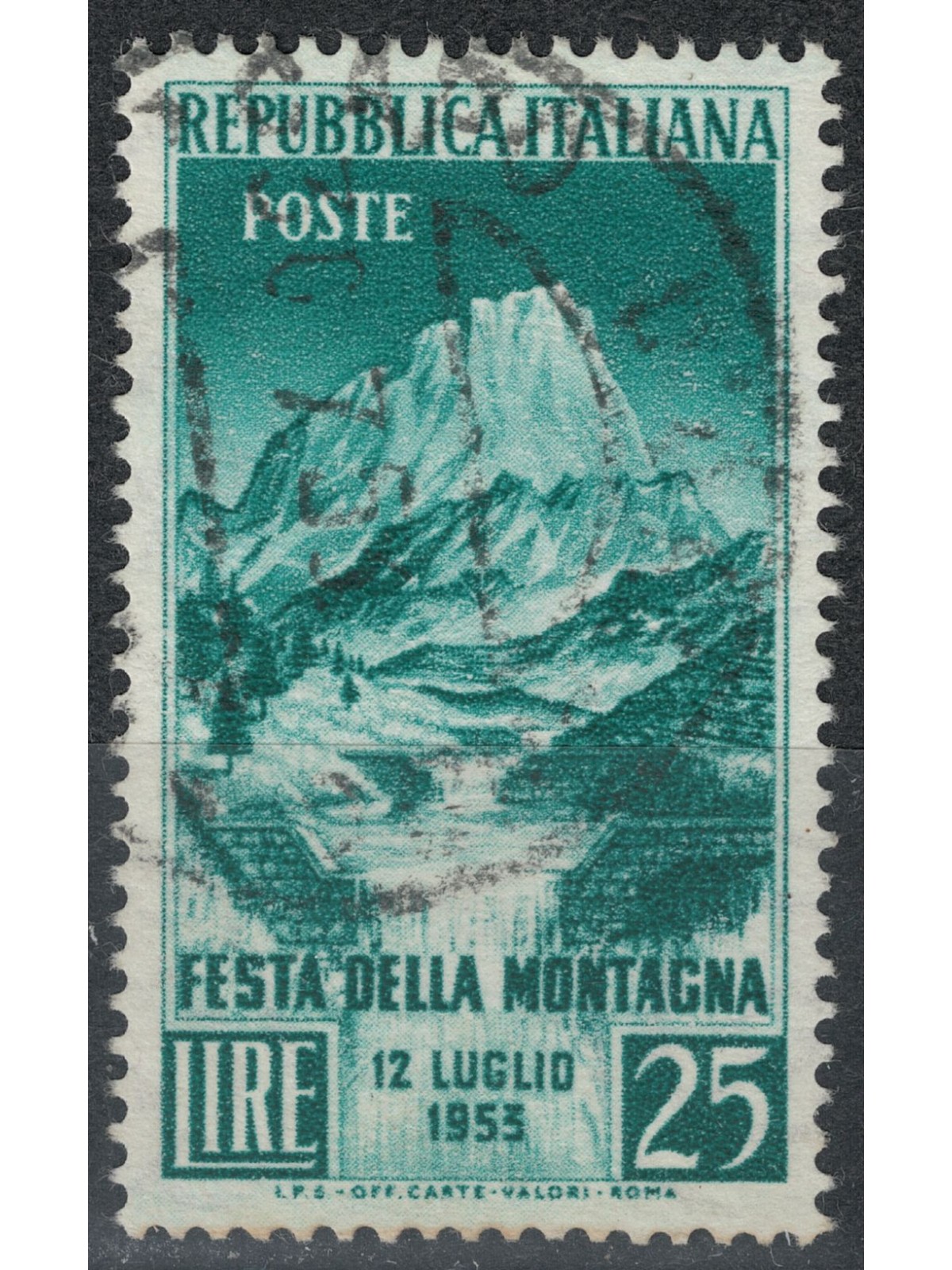 ITALY 1953 Mountain Festival used