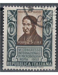 ITALY 1953 Microbiology Congress used