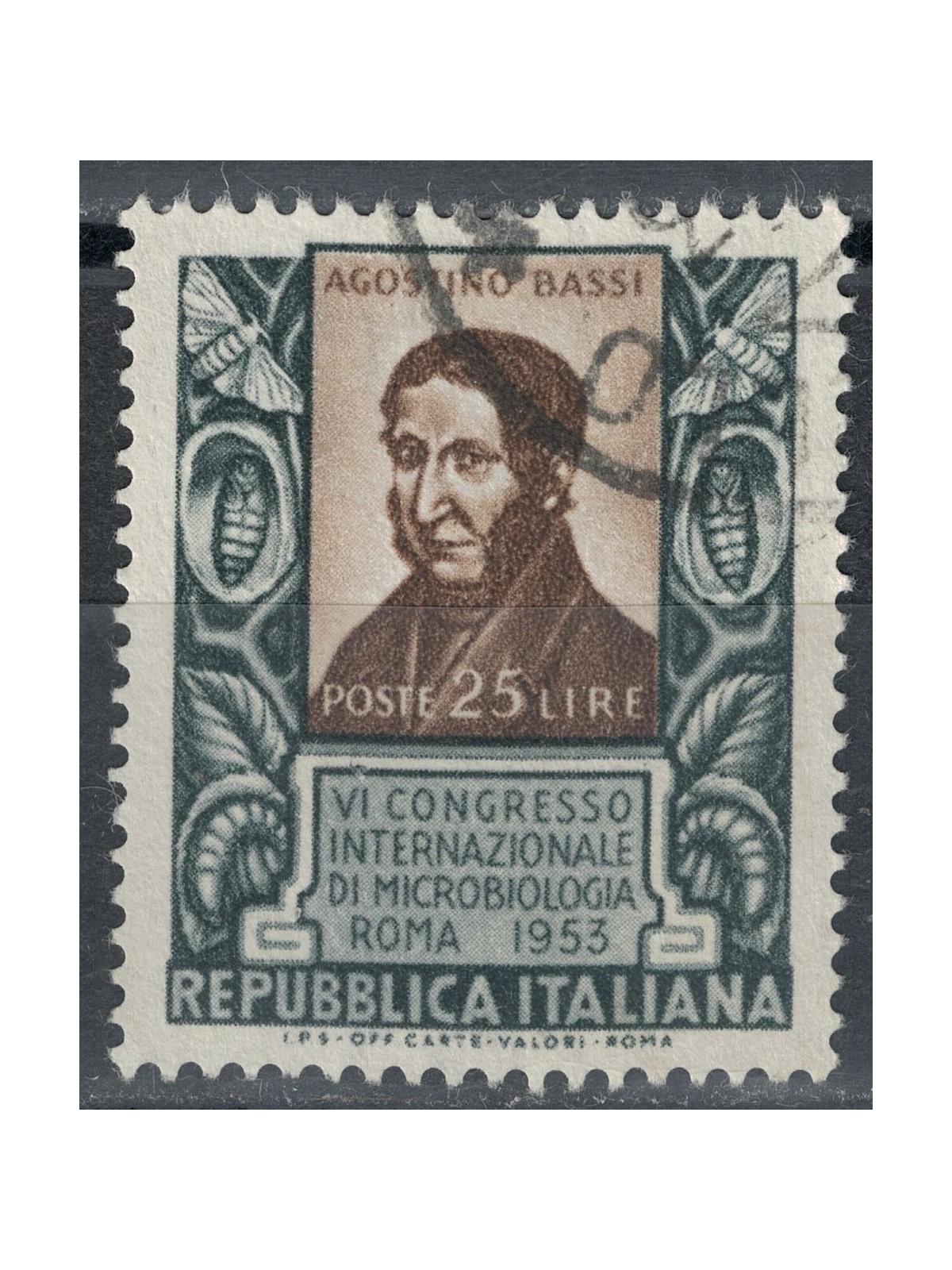 ITALY 1953 Microbiology Congress used