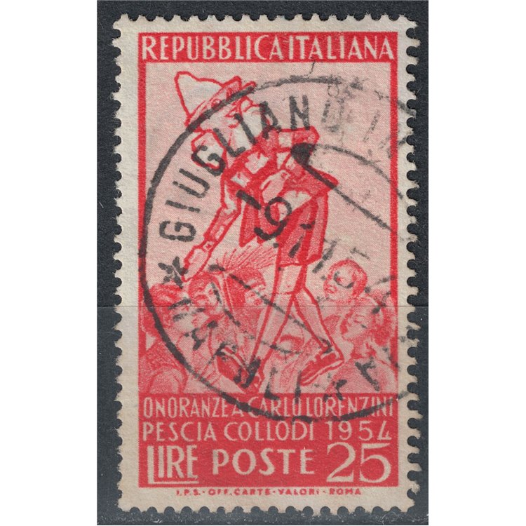ITALY 1954 Collodi, Pinocchio used