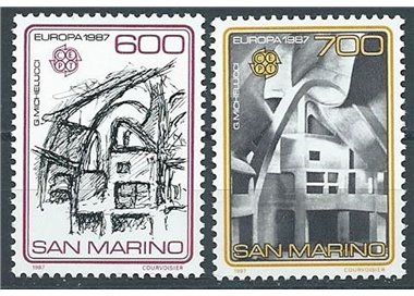 SAN MARINO 1987 Europa 2v MNH**