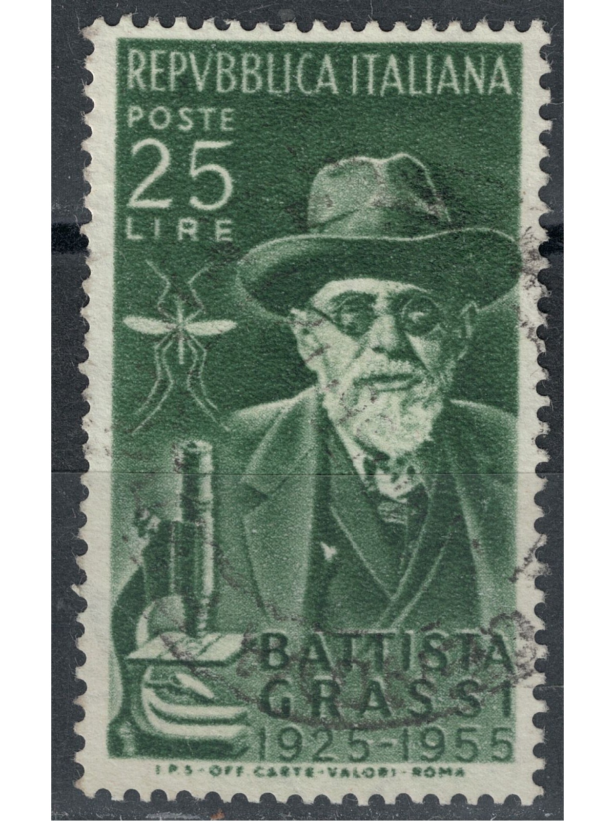 ITALY 1955 Giovanni Battista Grassi used