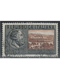 ITALY 1955 Medical Days used