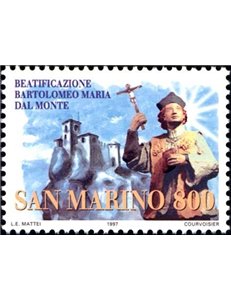 SAN MARINO 1997 Bartolomeo Maria dal Monte MNH**