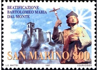 SAN MARINO 1997 Bartolomeo Maria dal Monte MNH**