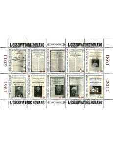 VATICANO 2011 L'Osservatore Romano BF MNH**