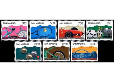 SAN MARINO 1997 Avvenimenti sportivi 7v MNH**