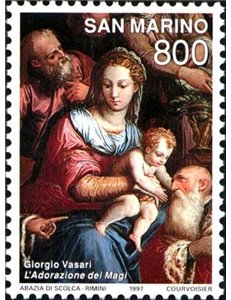 SAN MARINO 1997 Christmas MNH**