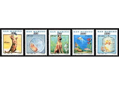 SAN MARINO 1991 Cose, gesti ed affetti di ogni giorno 5v MNH**