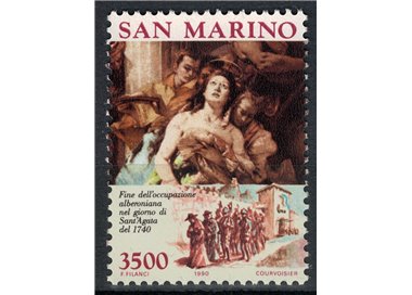 SAN MARINO 1990 Alberonian occupation MNH**