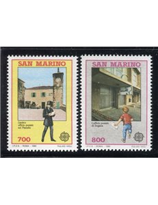 SAN MARINO 1990 Europe 2v MNH**