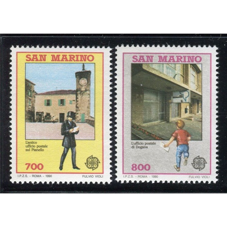 SAN MARINO 1990 Europa 2v MNH**