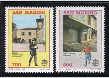 SAN MARINO 1990 Europa 2v MNH**