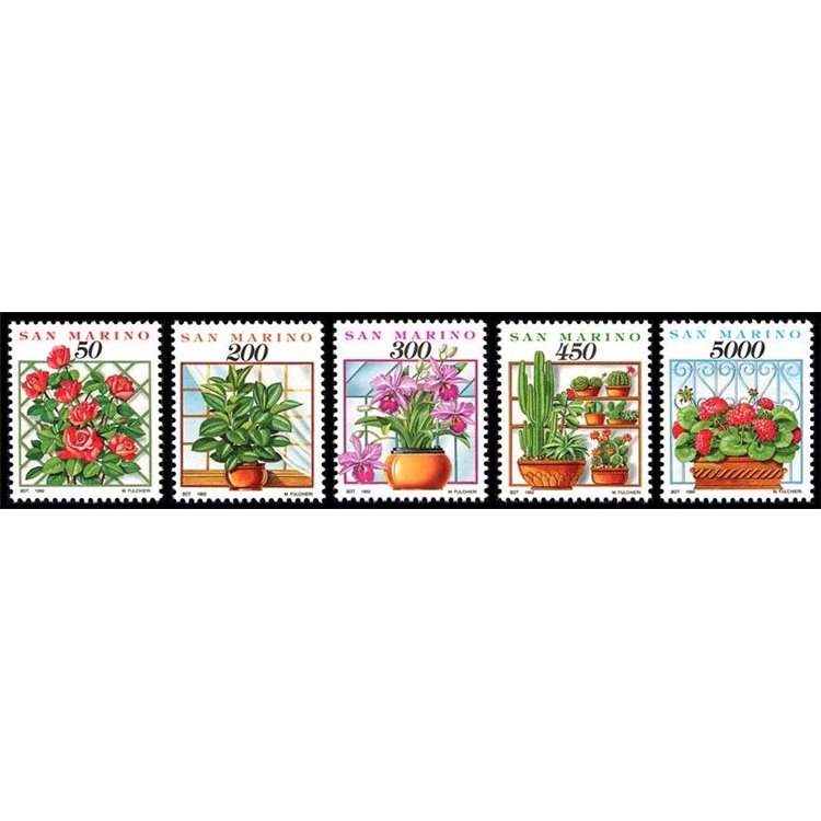 SAN MARINO 1992 Cose, gesti ed affetti di ogni giorno 5v MNH**