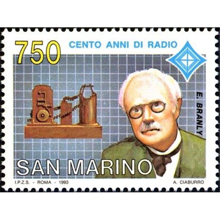 SAN MARINO 1993 Centenario della radio MNH**