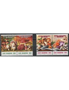SAN MARINO 1992 Mostra micologica del titano 4v MNH**
