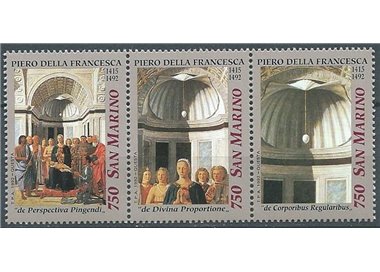 SAN MARINO 1992 Natale 3v MNH**