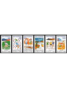 SAN MARINO 1993 Avvenimenti sportivi 6v MNH**