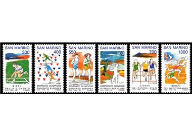SAN MARINO 1993 Avvenimenti sportivi 6v MNH**