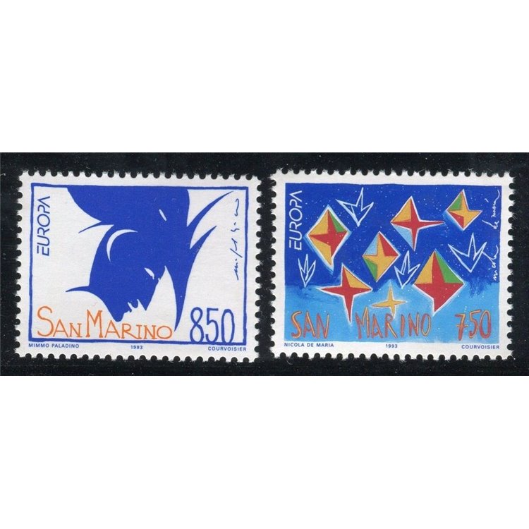 SAN MARINO 1993 Europa 2v MNH**