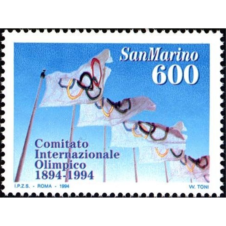 SAN MARINO 1994 International Olympic Committee MNH**